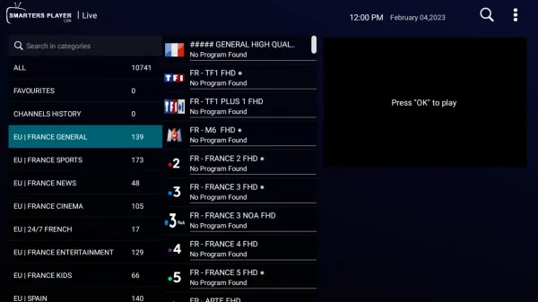 IPTV Smarters Pro 1 Mois - Image 3